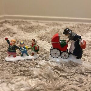 Department 56 Snow Village “Nanny And The Preschoolers”